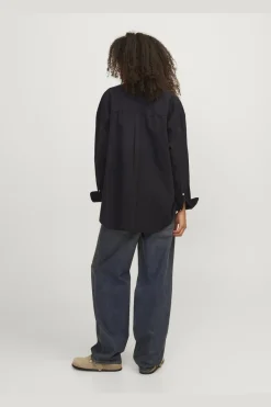 Jjxx Jxjamie Ls Rlx Linen Blend Shirt Sn 4493799 Black