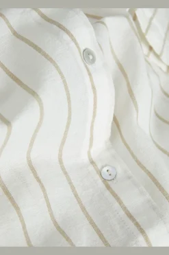 Clearance Jjxx Jxjamie Ls Rlx Linen Blend Shirt Sn 4468474 Blanc De Blanc Cornstalk