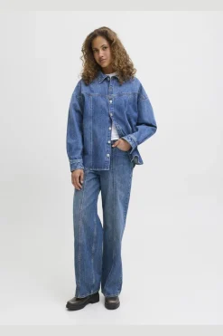 Hot Jjxx Jxjamila Ls Denim Overshirt R282 Ln 4825649 Medium Blue Denim
