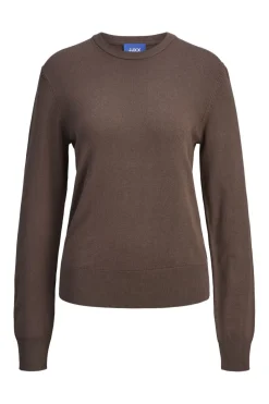 New Jjxx Jxlayla Comfy Ls Crew Neck Knit Ln 4933790 Bracken