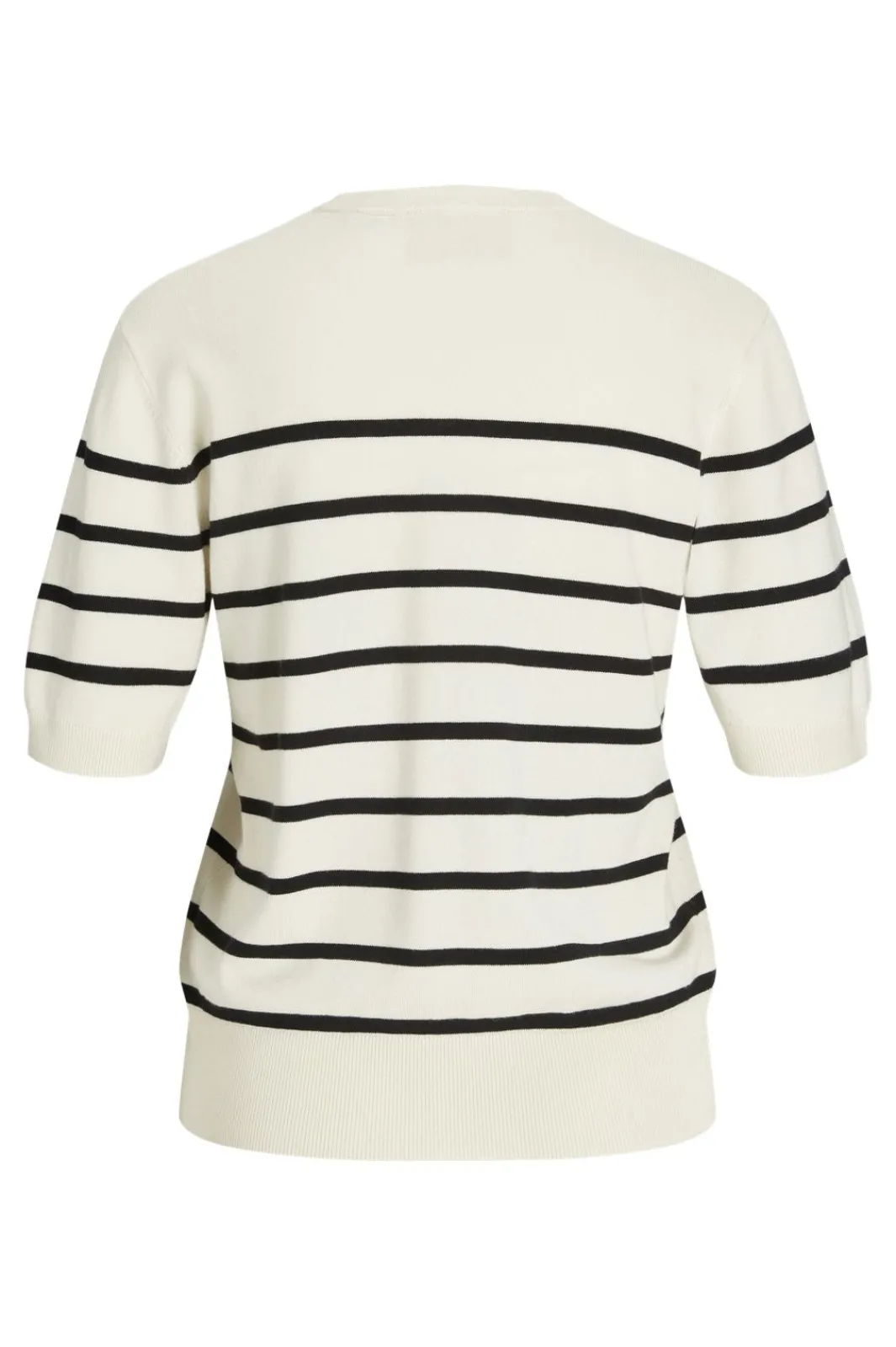 Discount Jjxx Jxlayla Comfy Ss Knit 4550749 Vanilla Ice /Black