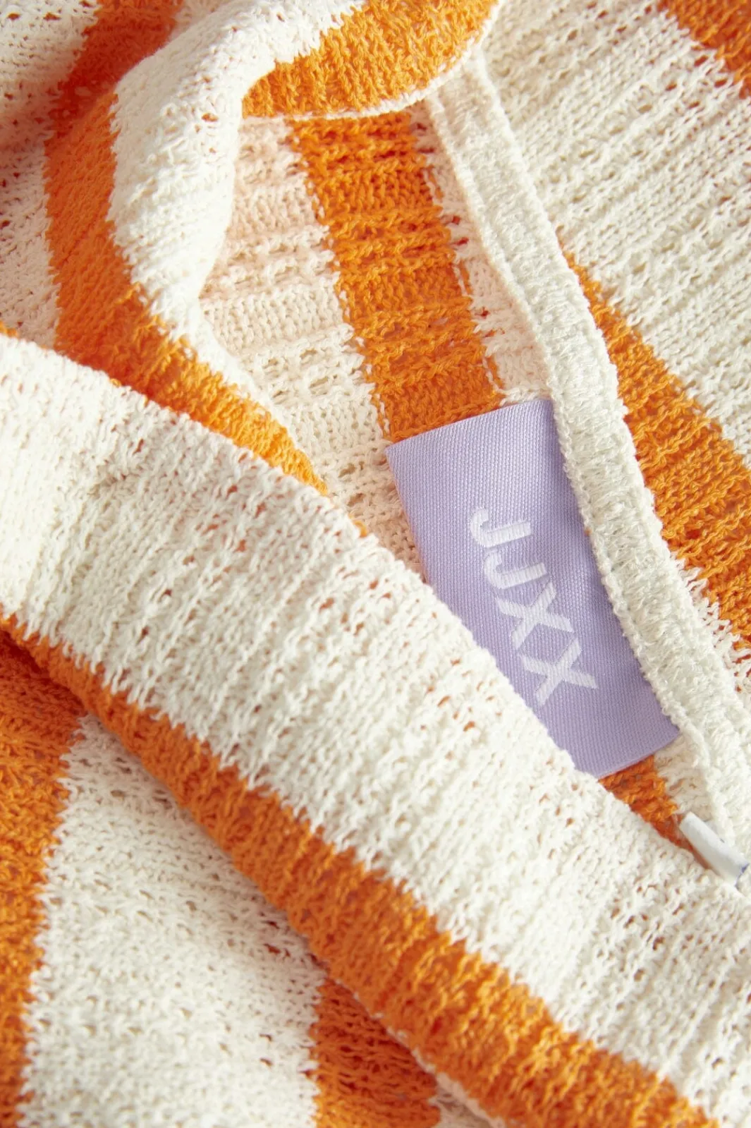 Hot Jjxx Jxlinnea Bandeau Twist Top 4759377 Persimmon Orange Vanilla Ice