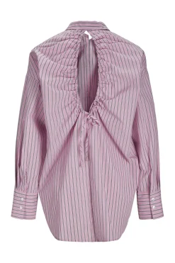 Sale Jjxx Jxmagna Shirt 4556879 Moonlite Mauve Stripes