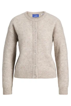 New Jjxx Jxmatilda Wool Blend Cardigan Knit 4898051 Fog