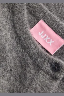 Hot Jjxx Jxmatilda Wool Blend Cardigan Knit 4898052 Dark Grey Melange