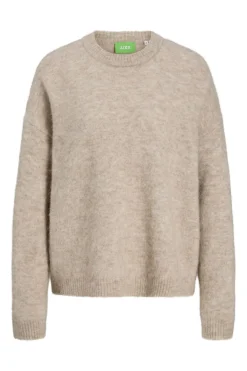 Best Jjxx Jxmatilda Wool Blend Crew Neck Knit 4895573 Fog
