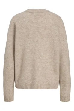 Best Jjxx Jxmatilda Wool Blend Crew Neck Knit 4895573 Fog