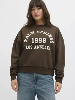 Outlet Jjxx Jxmerle Rlx Short Ls Crew Swt Ln 4808931 Bracken Palm Springs