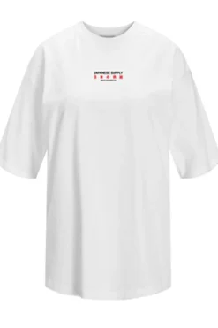 Sale Jjxx Jxmillow Loose Ss Tee 4810442 Bright White Japanese Supply