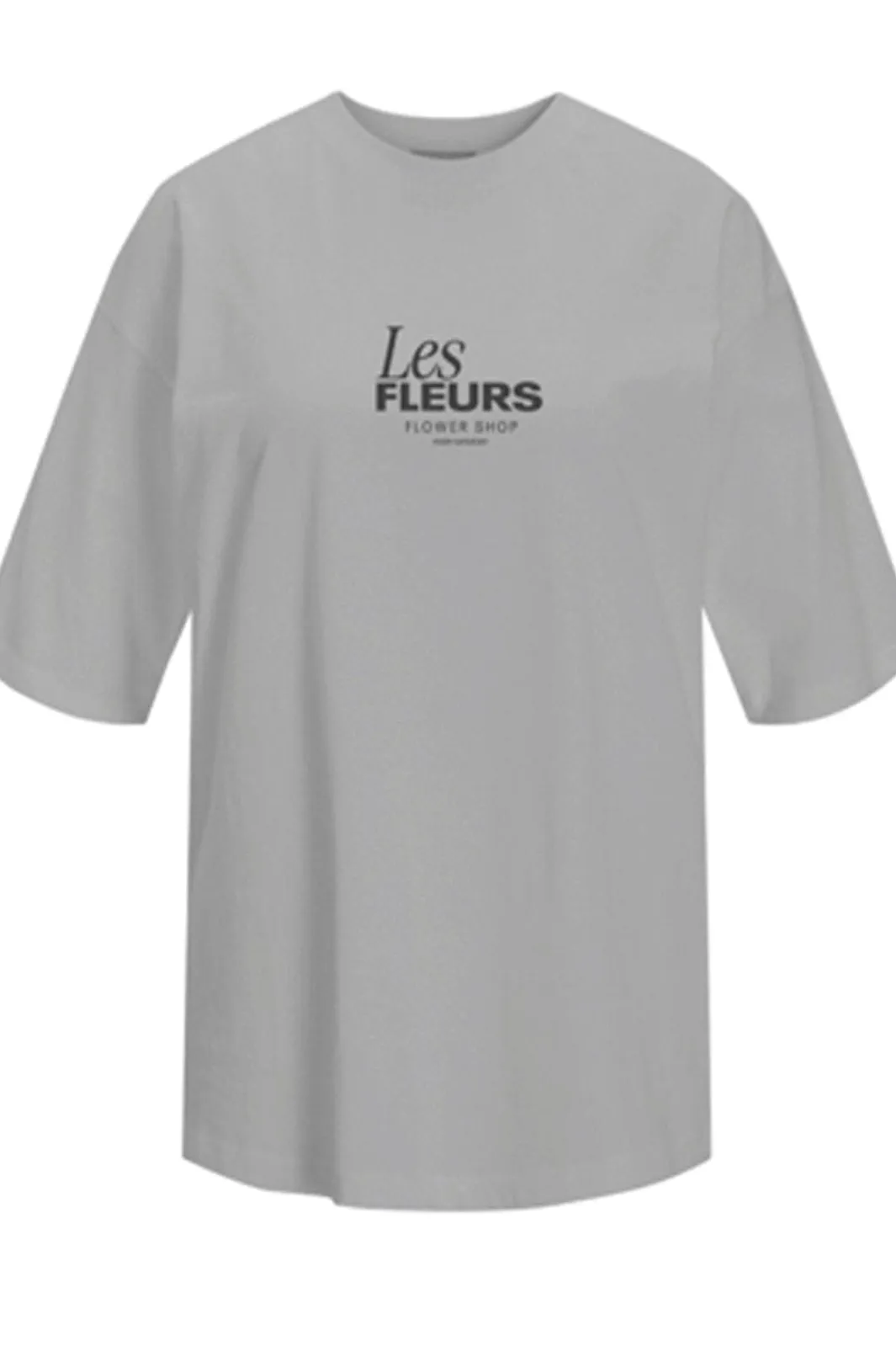Jjxx Jxmillow Loose Ss Tee 4810440 Ultimate Grey Les Fleurs