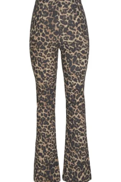 Jjxx Jxnancy Flared Pant 4704687 Kelp Leopard