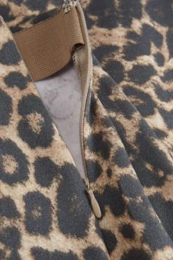Jjxx Jxnancy Flared Pant 4704687 Kelp Leopard