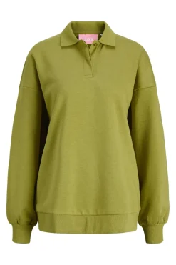 Jjxx Jxpaloma Loose Ls Polo Swt Ln 5007685 Green Moss