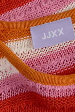 Sale Jjxx Jxrory Dress Knit 4777533 Persimmon Orange /Multi Color