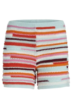 Best Jjxx Jxrory Shorts Knit 4771685 Persimmon Orange /Muliti Color