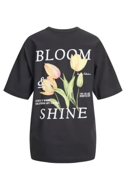 Sale Jjxx Jxsandra Loose Ss Tee 4849244 Phantom Bloom