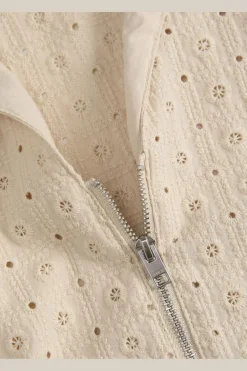 Online Jjxx Jxselma Broderie Anglaise Zip Top 4765359 Fog