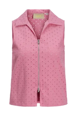 Best Jjxx Jxselma Broderie Anglaise Zip Top 4765358 Morning Glory