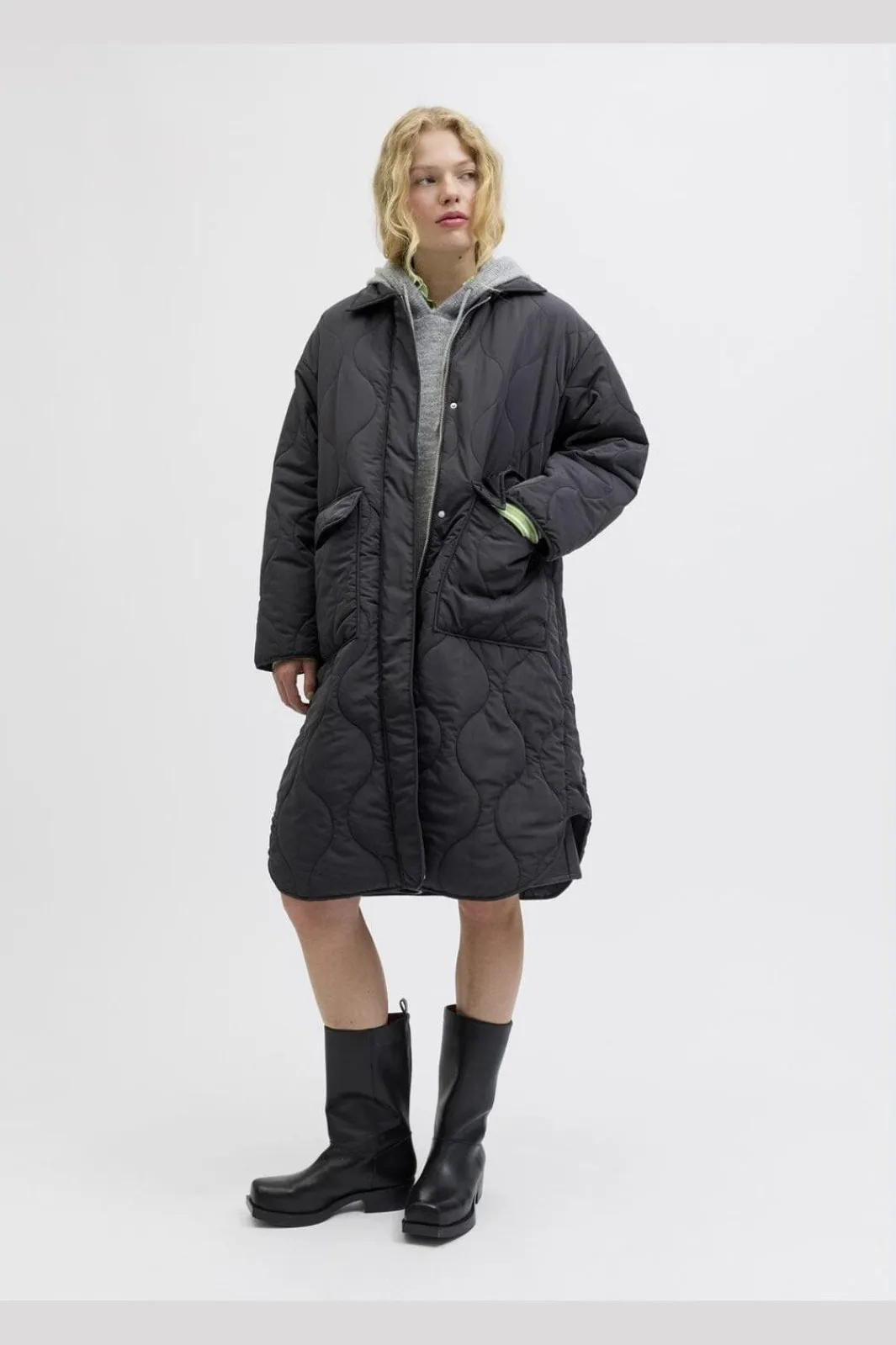 Jjxx Jxserena Quilted Coat 4773021 Blac