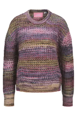 Jjxx Jxsimone Space Dye Crew Neck Knit Sn 4809111 Cabernet /Multi Space Dye