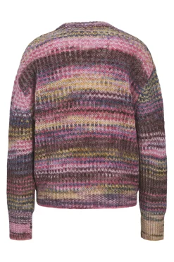 Jjxx Jxsimone Space Dye Crew Neck Knit Sn 4809111 Cabernet /Multi Space Dye