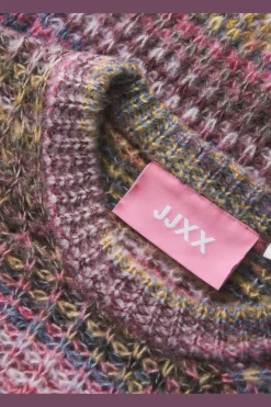 Jjxx Jxsimone Space Dye Crew Neck Knit Sn 4809111 Cabernet /Multi Space Dye