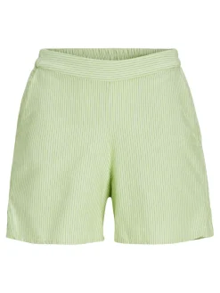 Jjxx Jxsiva Oxford Pocket Shorts Ln 4662423 Parrot Green Blanc De Blanc