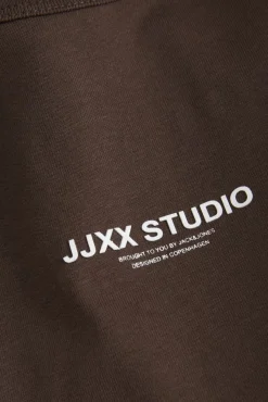 Best Jjxx Jxstudio Vesterbro Loose Tee 4797411 Bracken Bright White Jjxx Logo