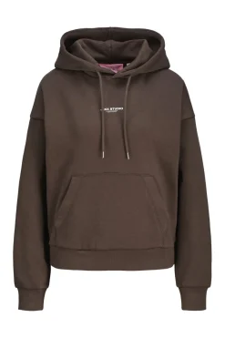 Jjxx Jxstudio Vesterbro Ls Rlx Hood Swt 4797430 Bracken Bright White Jjxx Studio