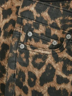 Hot Jjxx Jxtatiana Leo Slim Stra Pant 4705752 Cornstalk Leopard