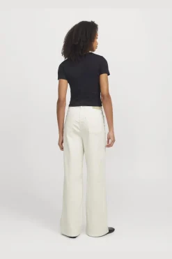 Best Jjxx Jxtokyo Wide Jeans C6171 4650658 White Denim Off White