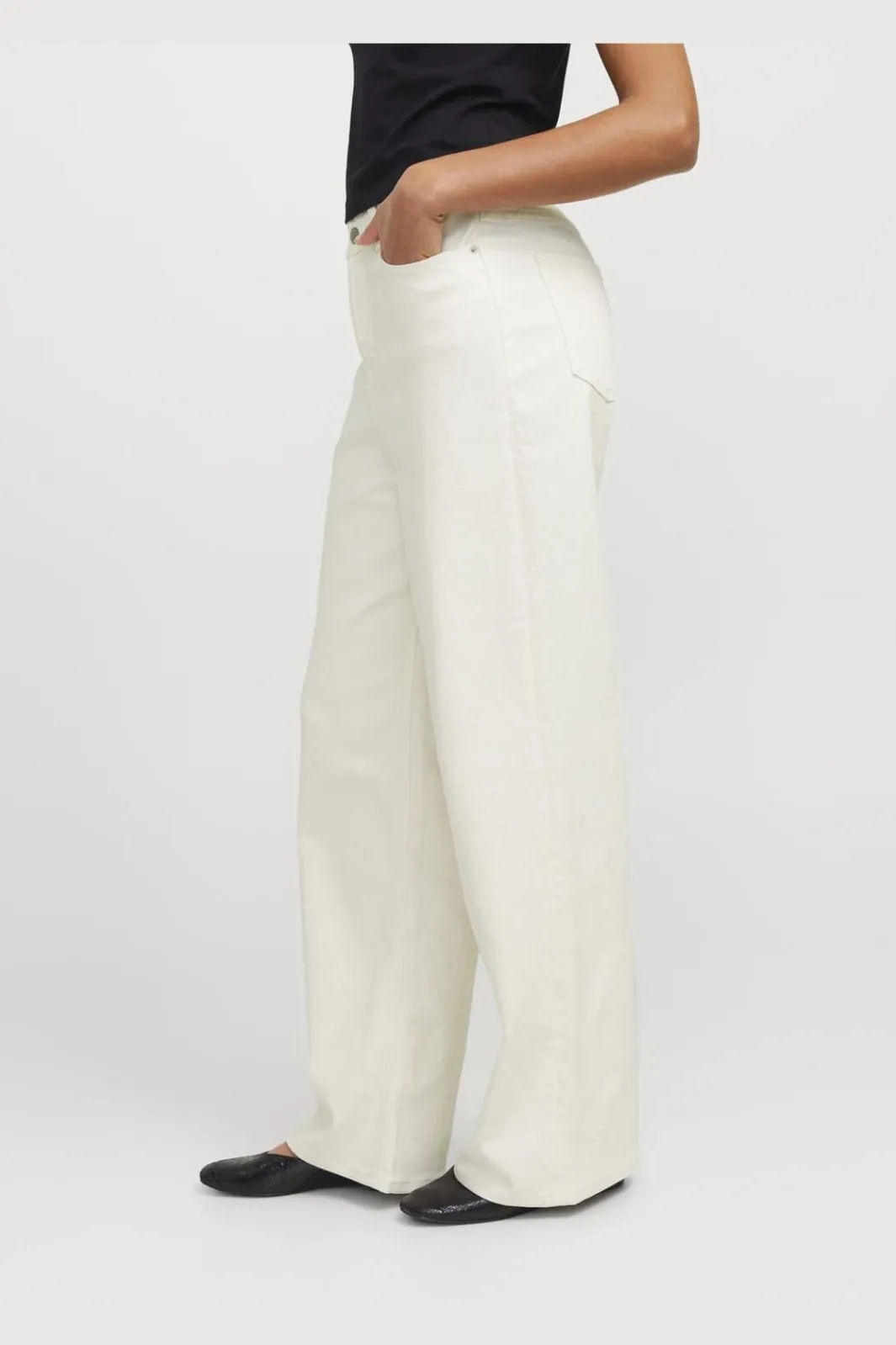 Best Jjxx Jxtokyo Wide Jeans C6171 4650658 White Denim Off White