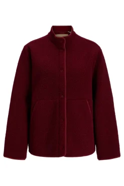 Best Jjxx Jxvera Teddy Jacket Sn 4908952 Cabernet