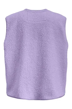 Clearance Jjxx Jxvera Teddy Vest Sn 4969171 Purple Rose