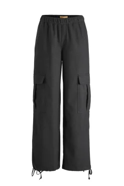 Clearance Jjxx Jxyoko Melange Cosy Cargo Pant 4537052 Dark Grey Melange
