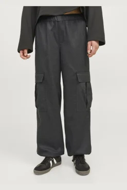 Clearance Jjxx Jxyoko Melange Cosy Cargo Pant 4537052 Dark Grey Melange