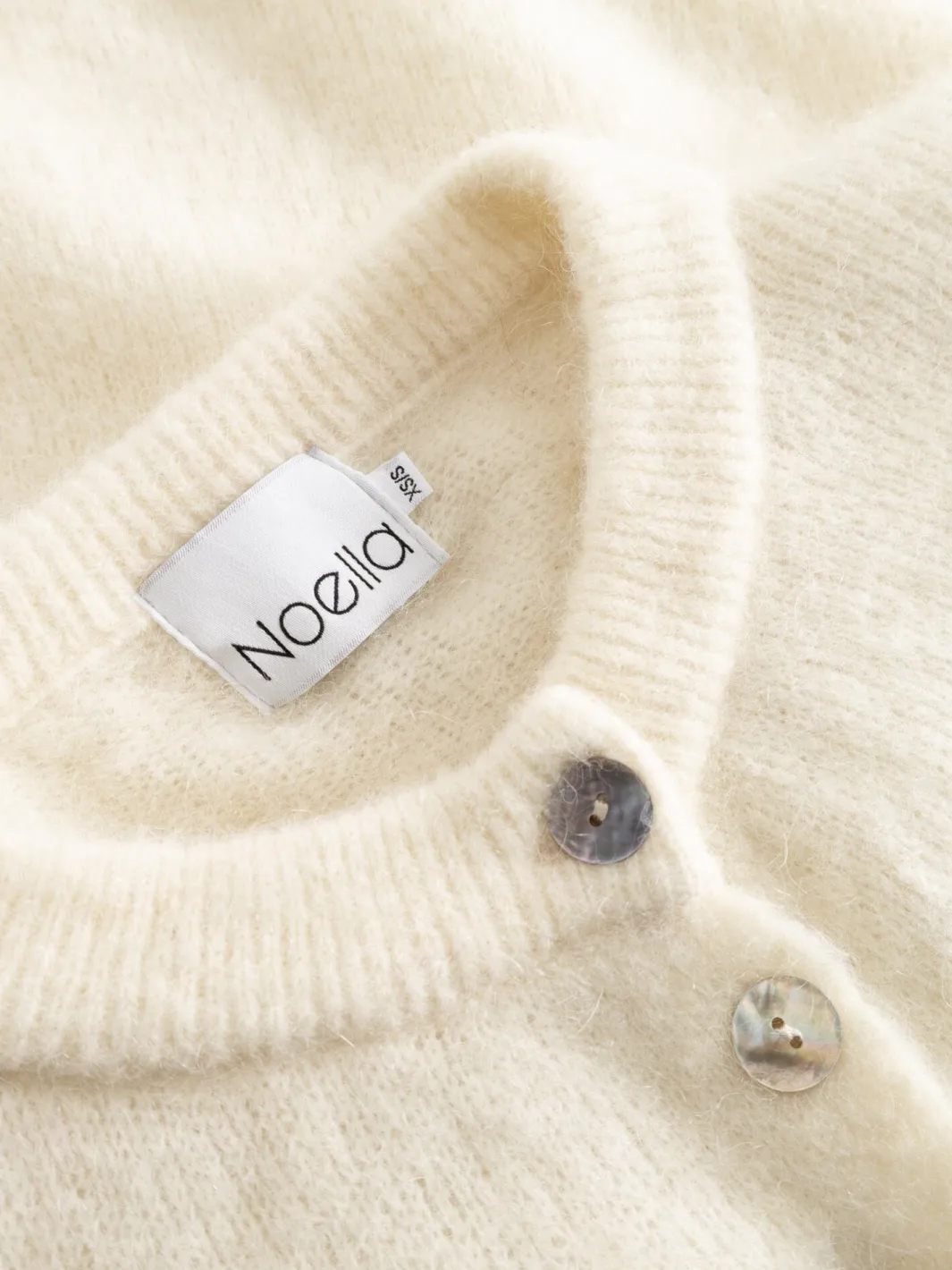 Clearance Noella Kae Knit Cardigan 1206 Oyster
