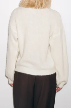 Clearance Noella Kae Knit Cardigan 1206 Oyster