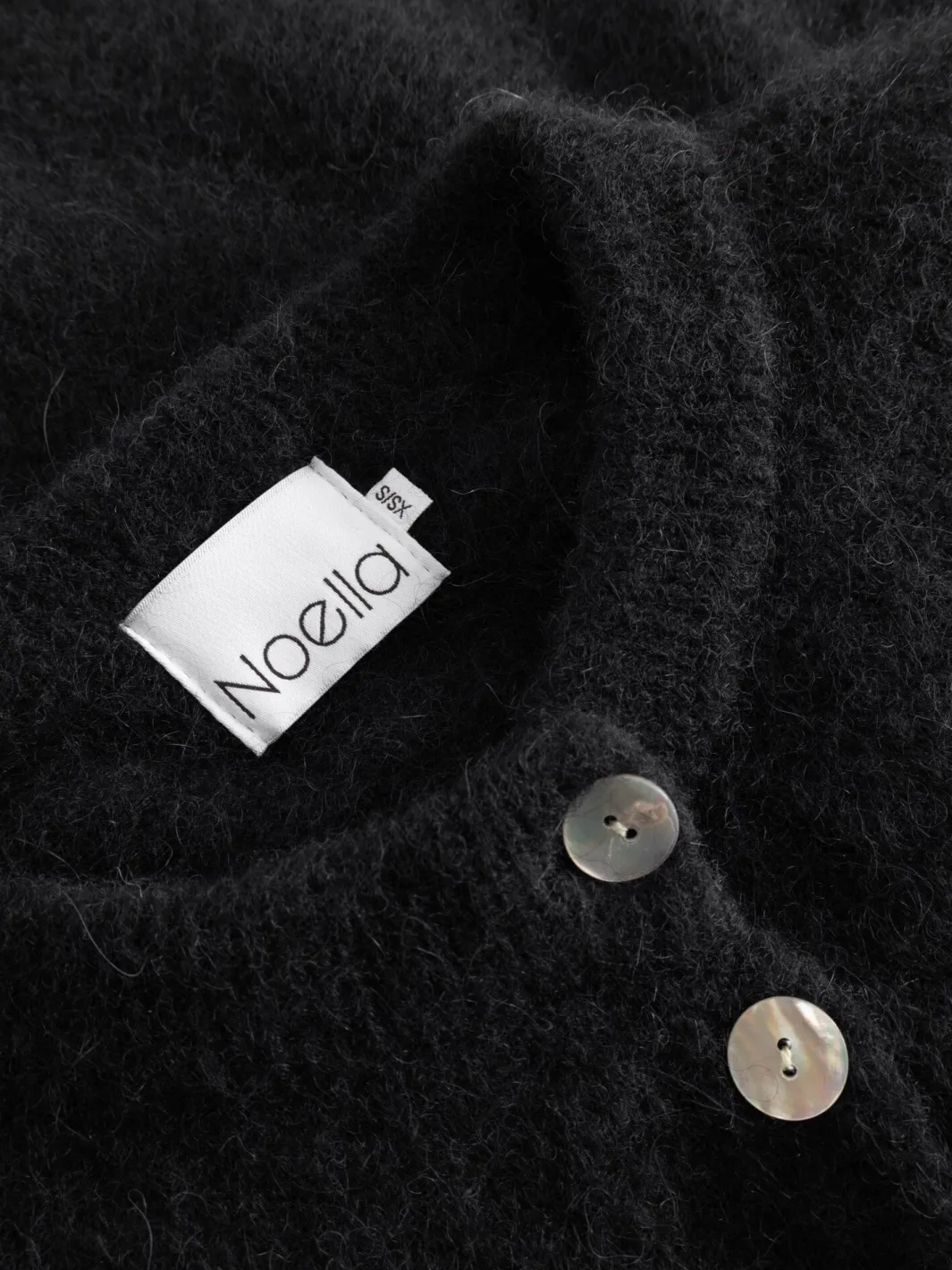 New Noella Kae Knit Cardigan 004 Black