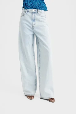 Hot Gestuz KailyGZ HW wide jeans Light blue washed