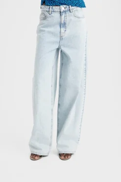 Hot Gestuz KailyGZ HW wide jeans Light blue washed