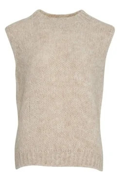 Outlet Noella Kala Knit Vest 11162185 Oatmeal