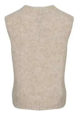 Outlet Noella Kala Knit Vest 11162185 Oatmeal