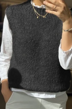 Hot Noella Kala Vest Wool Black