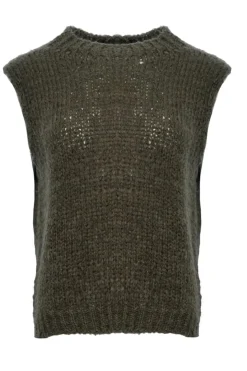 Discount Noella Kala Vest Wool Army