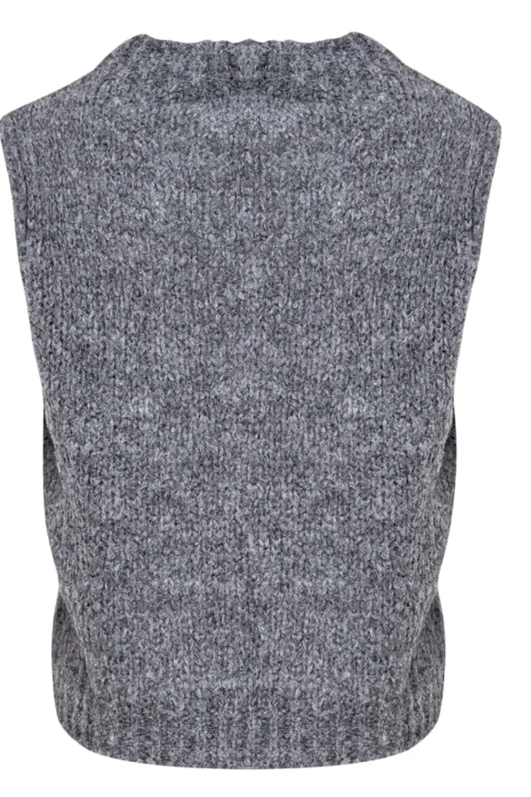 Clearance Noella Kala Vest Wool Dark Grey Melange