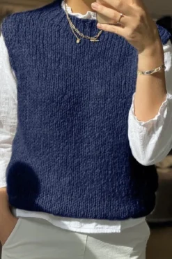 Hot Noella Kala Vest Wool Navy