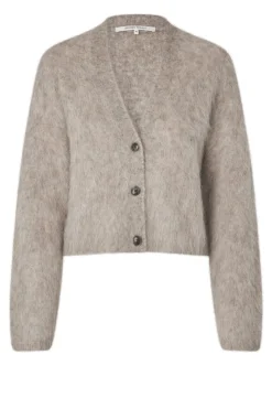 New Second Female Karla Knit Cardigan 60286 1043 Pumice Stone