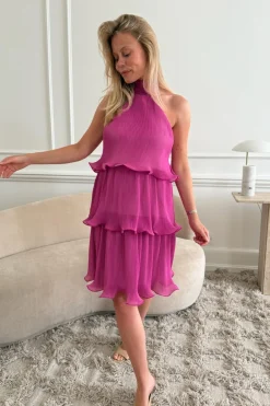 BYIC Karmenic Dress A23993 Fuchsia Pink