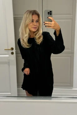 Outlet BYIC Kellyic Plissé Dress Black